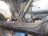 Ford Mustang axel and prop restoration